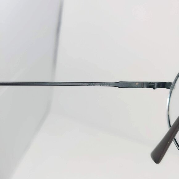 Vintage Round Metal Glasses Black Bug Vista - Picture 7 of 8